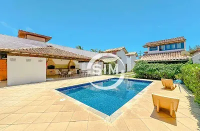 Casa com 4 dormitórios à venda, 150 m² - geribá - armação dos búzios/rj