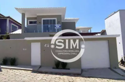 Casa com 4 dormitórios à venda, 234 m² por r$ 890.000,00 - jardim peró - cabo frio/rj