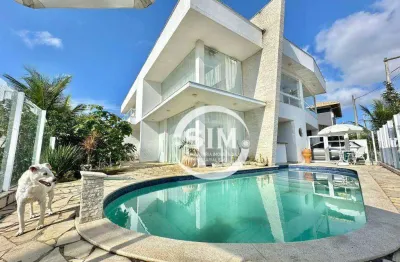 Casa com 6 dormitórios à venda, 440 m² por r$ 2.600.000,00 - nova são pedro - são pedro da aldeia/rj