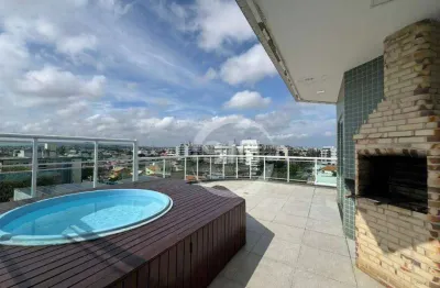 Cobertura com 4 dormitórios à venda, 294 m² por r$ 1.200.000,00 - braga - cabo frio/rj