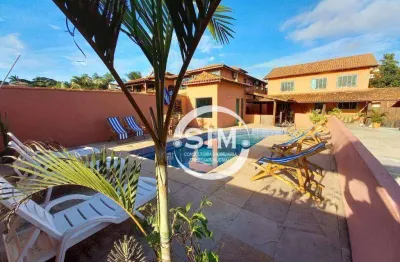 Casa com 6 dormitórios à venda, 150 m²  - geribá - armação dos búzios/rj