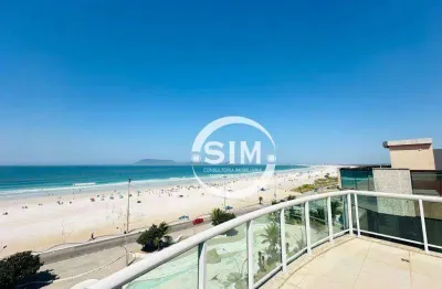 Cobertura com 6 dormitórios à venda, 370 m² por r$ 4.100.000,00 - vila nova - cabo frio/rj