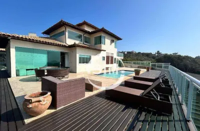 Casa com 7 dormitórios à venda, 500 m²  - brava - armação dos búzios/rj