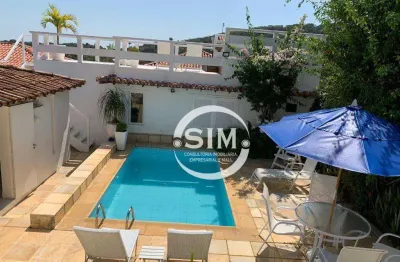 Casa com 4 dormitórios à venda, 80 m² na praia dos ossos - armação dos búzios/rj
