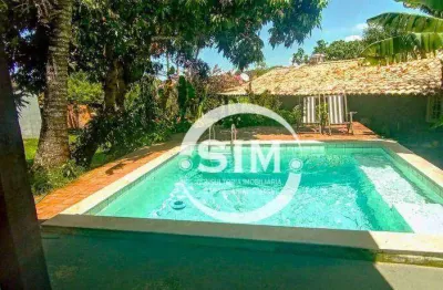 Casa com 4 dormitórios à venda, 500 m² - geribá - armação dos búzios/rj