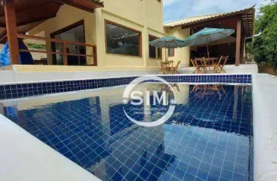 Casa com 4 dormitórios à venda, 700 m²  - manguinhos - armação dos búzios/rj