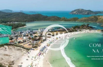 Cobertura com 1 dormitório à venda, 18 m² por r$ 640.000,00 - passagem - cabo frio/rj