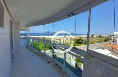 Apartamento com 4 dormitórios à venda, 353 m² por r$ 2.400.000,00 - praia do forte - cabo frio/rj