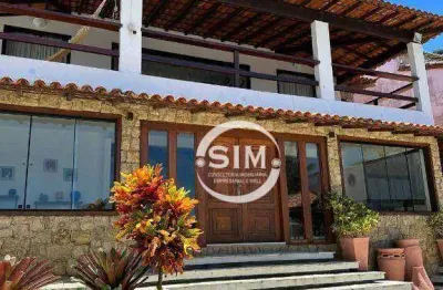 Casa com 6 dormitórios à venda, 350 m² por r$ 3.599.000,00 - geribá - armação dos búzios/rj