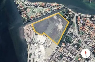 Área à venda, 75000 m² por r$ 36.000.000,00 - portinho - cabo frio/rj