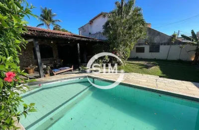 Casa com 3 dormitórios à venda, 100 m² por r$ 750.000,00 - parque burle - cabo frio/rj