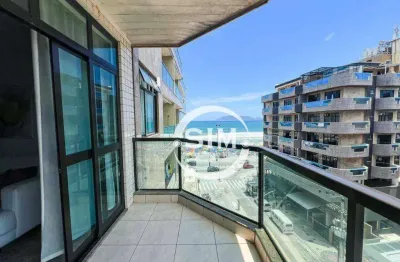 Apartamento com 3 dormitórios à venda, 120 m² por r$ 1.600.000,00 - praia do forte - cabo frio/rj