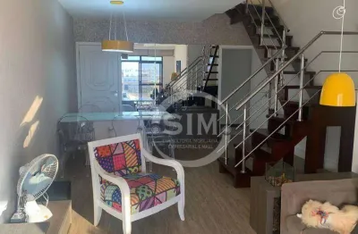 Cobertura com 4 dormitórios à venda, 300 m² por r$ 2.200.000,00 - braga - cabo frio/rj