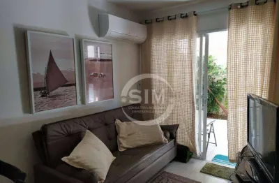Apartamento com 1 dormitório à venda, 59 m² por r$ 530.000 - portinho - cabo frio/rj