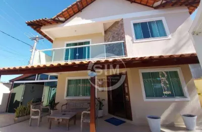 Casa com 4 dormitórios à venda, 190 m² por r$ 1.400.000,00 - foguete - cabo frio/rj