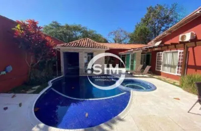Casa com 4 dormitórios, 350 m² - venda por r$ 2.350.000,00 ou aluguel por r$ 9.120,00/mês - praia do siqueira - cabo frio/rj