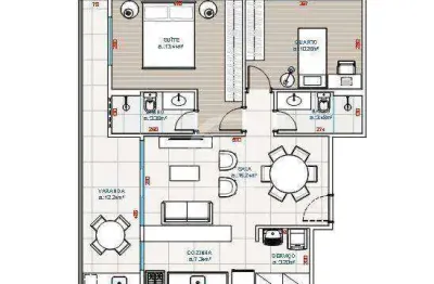 Apartamento com 2 dormitórios à venda, 77 m² por r$ 650.000 - vila são pedro - são pedro da aldeia/rj