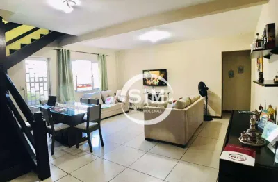 Cobertura com 3 dormitórios para alugar, 150 m² por r$ 3.400,00/mês - jardim flamboyant - cabo frio/rj