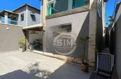 Casa com 3 dormitórios à venda, 65 m² por r$ 680.000 - palmeiras - cabo frio/rj