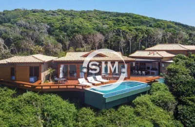 Casa com 6 dormitórios à venda, 265 m² por r$ 24.000.000,00 - praia brava - armação dos búzios/rj