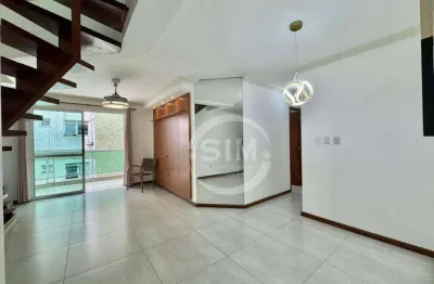 Cobertura com 4 dormitórios para alugar, 250 m² por r$ 6.000/mês - braga - cabo frio/rj