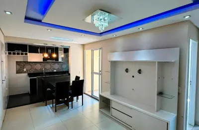 Apartamento 48 metros com 2 dormitorios sendo semi mobiliado