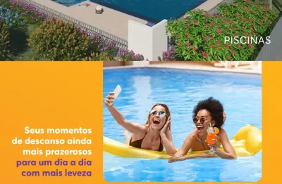 Apartamento 02 dormitórios e sacada com churrasqueira r$ 75mil à vista