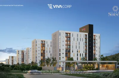 Apartamento com 2 quartos à venda na Rua Julio Teodoro Martins, s/n, Fundos, Biguaçu