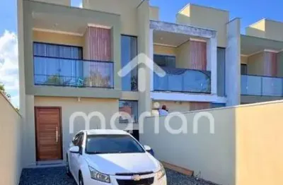 Casa geminada com 2 quartos, nossa senhora da paz - balneário piçarras