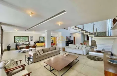 Casa com 5 dormitórios à venda, 610 m² por r$ 7.500.000,00 - granja viana - vintage - cotia/sp