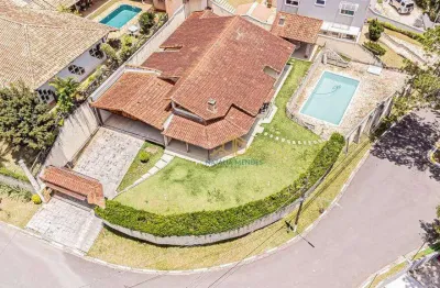 Casa com 3 dormitórios à venda, 208 m² por r$ 1.100.000,00 - estrada fernando nobre - cotia/sp