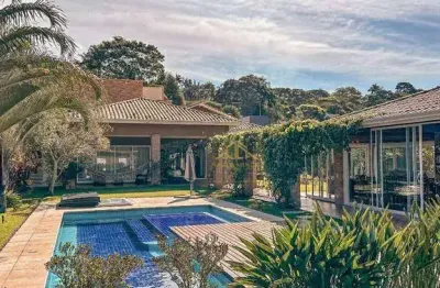 Casa com 4 dormitórios à venda, 549 m² por r$ 3.500.000,00 - parque dom henrique - cotia/sp
