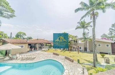 Casa com 5 dormitórios à venda, 750 m² por r$ 2.900.000,00 - granja viana - dom henrique ii - cotia/sp