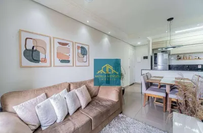 Apartamento com 3 dormitórios à venda, 60 m² por r$ 259.000,00 - morro grande - cotia/sp
