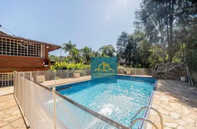Casa com 4 dormitórios à venda, 620 m² por r$ 1.790.000,00 - parque dom henrique - cotia/sp