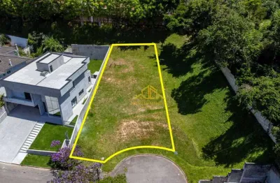 Terreno à venda, 500 m² por r$ 275.000,00 - condomínio quintas de são fernando - cotia/sp