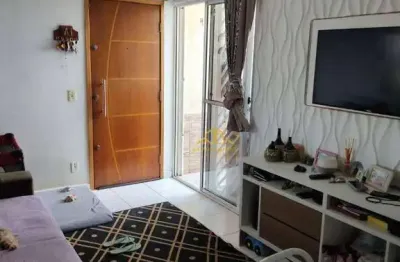 Apartamento térreo com varanda, 2 quartos à venda, 46 m² por r$ 175.000 - jardim ísis - cotia/sp