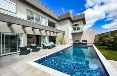 Casa com 4 dormitórios à venda, 350 m² por r$ 2.430.000,00 - central park residence - vargem grande paulista/sp