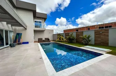 Casa com 4 dormitórios à venda, 350 m² por r$ 2.430.000,00 - central park residence - vargem grande paulista/sp