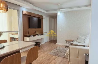 Apartamento com 3 dormitórios à venda, 74 m² por r$ 395.000,00 - jardim petrópolis - cotia/sp