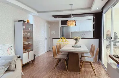 Apartamento com 3 quartos à venda, 74 m² por r$ 395.000 - jardim petrópolis - cotia/sp