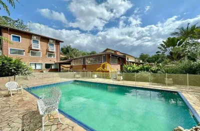 Casa com 5 dormitórios, sendo 5 suítes, 650 m² - venda por r$ 1.790.000 ou aluguel por r$ 13.325/mês - parque dom henrique - cotia/sp