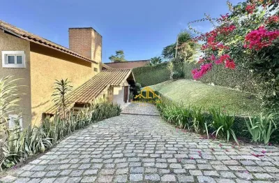 Casa com 3 dormitórios à venda, 355 m² por r$ 2.500.000,00 - granja viana – chácara dos lagos - carapicuíba/sp
