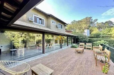 Casa com 3 dormitórios à venda, 355 m² por r$ 2.500.000,00 - granja viana – chácara dos lagos - carapicuíba/sp