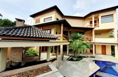 Casa com 5 dormitórios à venda, 479 m² por r$ 2.350.000 - horizontal park - cotia/sp