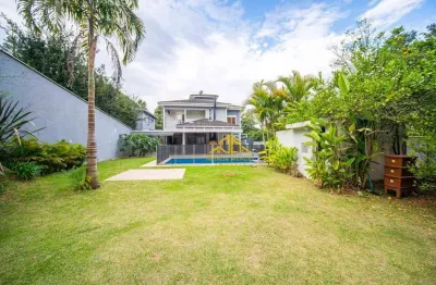 Casa com 4 quartos, sendo 4 suítes, 410 m² - venda por r$ 3.650.000 ou aluguel por r$ 25.000/mês - granja viana - vintage - cotia/sp