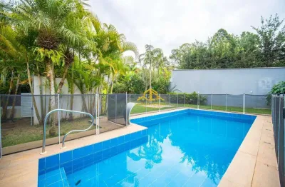 Casa com 4 quartos, sendo 4 suítes, 410 m² - venda por r$ 3.650.000 ou aluguel por r$ 25.000/mês - granja viana - vintage - cotia/sp