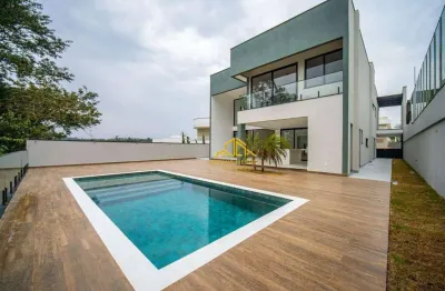 Casa com 5 quartos, sendo 5 suítes à venda, 377 m² por r$ 4.650.000 - granja viana - vintage - cotia/sp