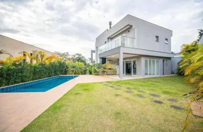 Casa com 4 quartos, sendo 4 suítes, 307 m² - venda por r$ 3.550.000 ou aluguel por r$ 21.000/mês - granja viana - vintage - cotia/sp
