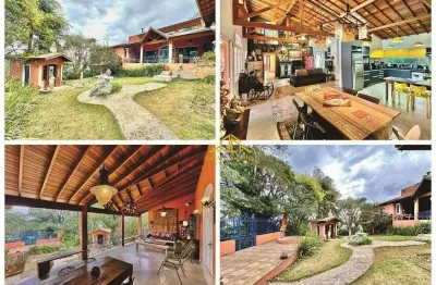 Casa com 3 dormitórios à venda, 354 m² por r$ 1.750.000,00 - paisagem renoir - cotia/sp